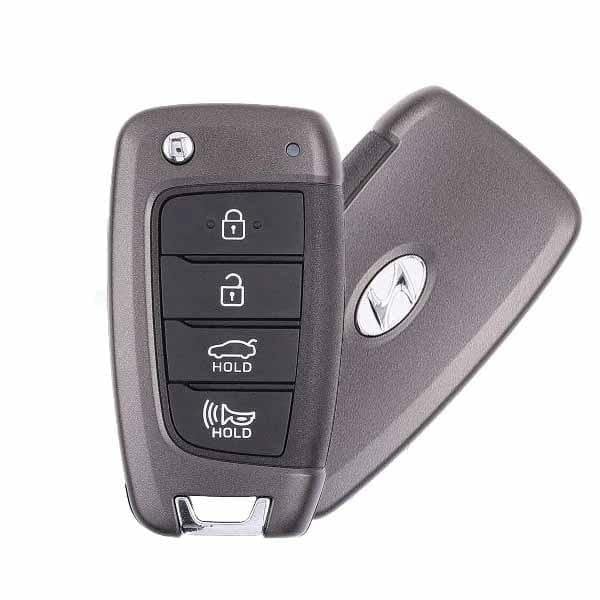 Oem OEM: REF: 2018-2020 Hyundai Accent / 4-Button Flip Key / PN: 95430-J0700 / NYOSYEC4TX1707 (HC 4BT) RFK-HYU051 - main